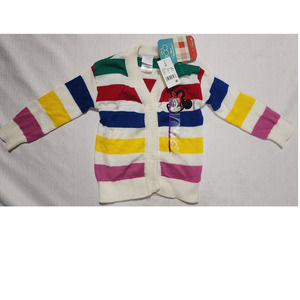 Minnie mouse sweater girls toddler size T2